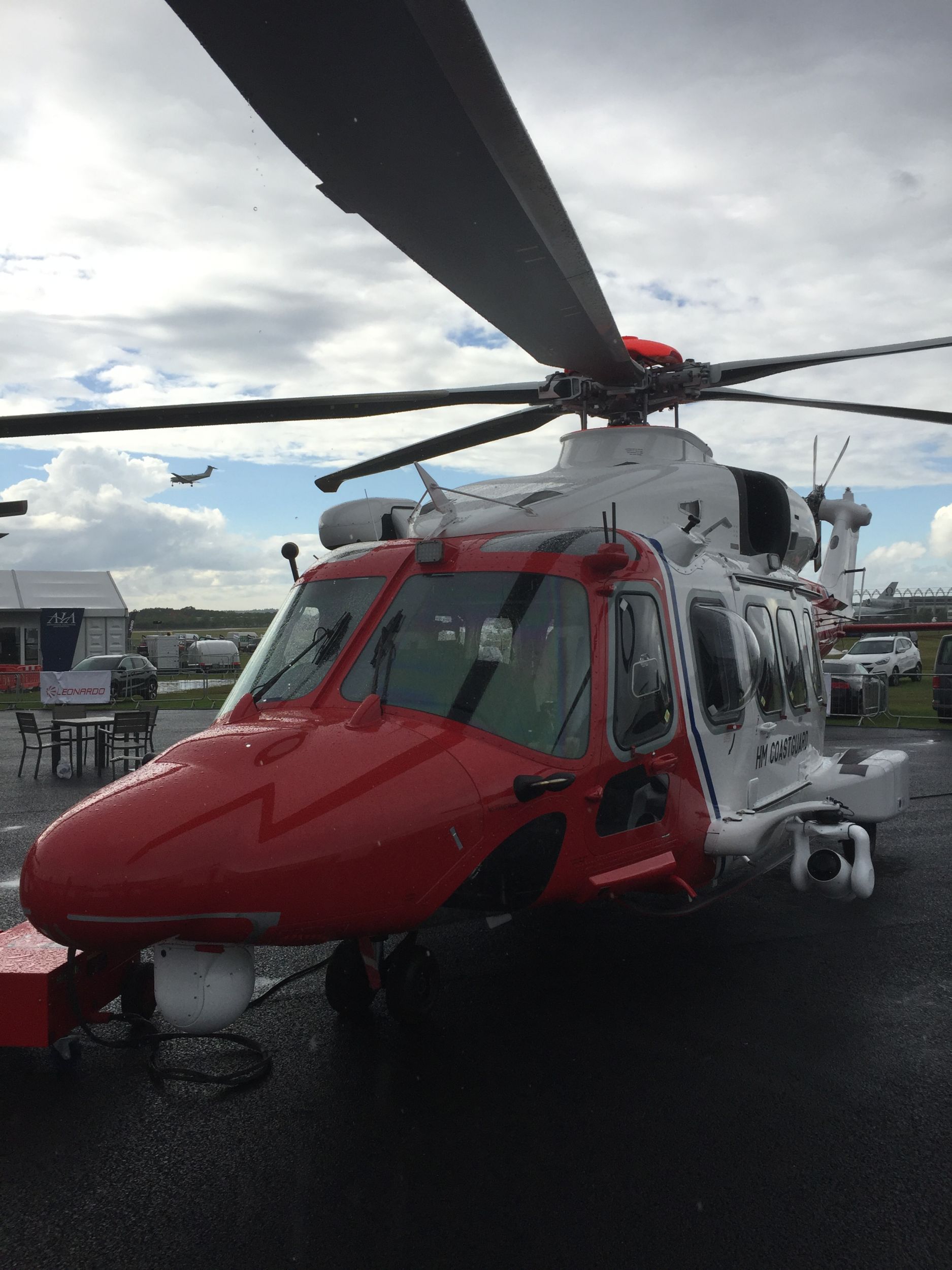 Farnborough Airshow Helicopter
