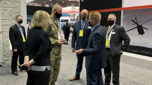 Military meeting with Abaco team at AUSA